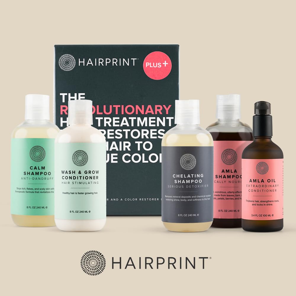 Hairprint Chelating Shampoo provides salon-quality cleanse at home
