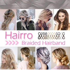 Hairro braided headband for daily use, versatile styling options.