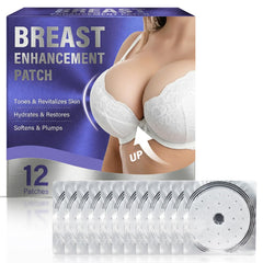 Hajoyful Breast Enhancement Patch packaging demonstrates a convenient, non-invasive care routine.