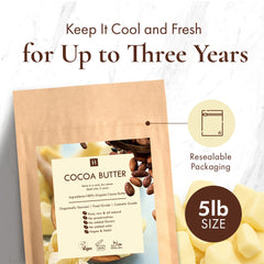 HalalEveryDay cocoa butter aroma and texture; enhances culinary and cosmetic projects.