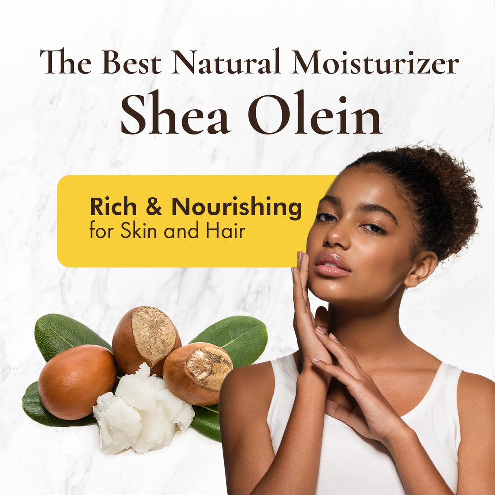 HalalEveryDay Shea Olein texture – silky oil for easy massage.