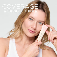 HALEYS Re-form foundation on mature skin delivering lasting balanced glow