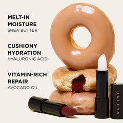 HALEYS Re-Pair Glazed swatch reveals richer tint and hydrating feel.