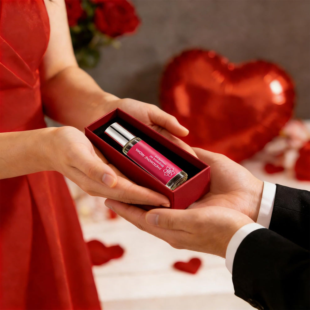 Halonly bottle highlights rose oil notes for a lasting scent.