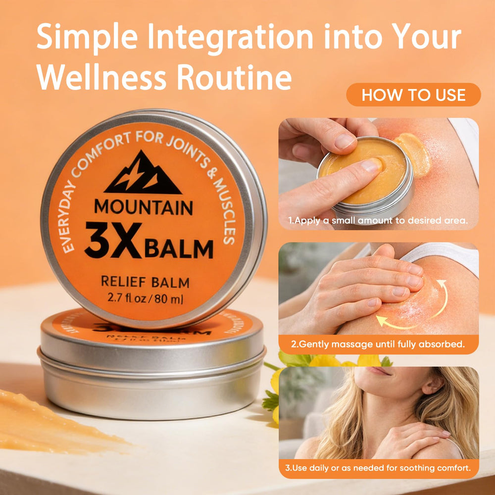 Halpilt Mountain 3X Relief Balm supports a simple self care ritual