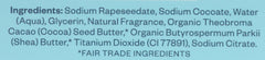 Hand in Hand natural ingredients bar soap with sea salt texture for a spa-like feel