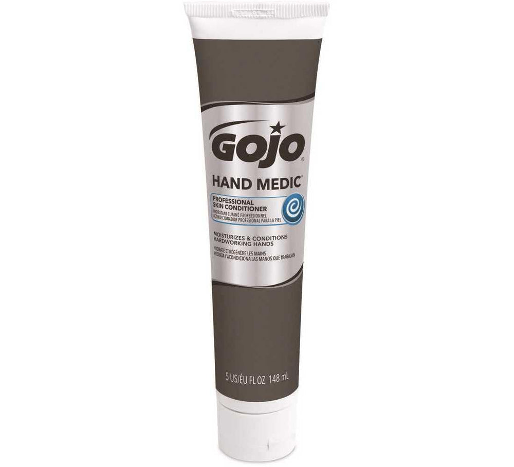 HAND MEDIC skin conditioner silver tube on shelf with fragrance-free label.