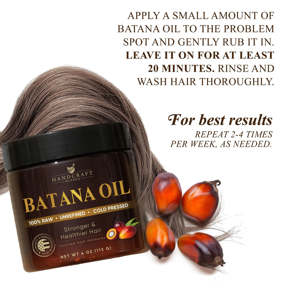 Handcraft Blends Batana Oil Packaging — sustainable jar for regular use