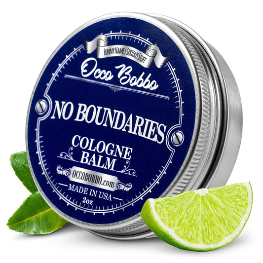 Handy Hound No Boundaries solid cologne open tin for easy application