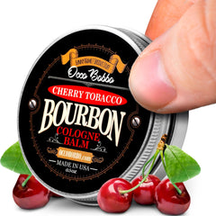 Handy Hound Occo Bobbo solid cologne tin with cherry tobacco bourbon scent for daily carry.