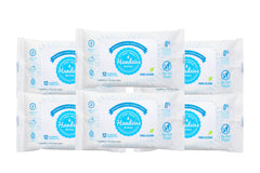 Handzies travel pack 12ct showing portable cleansing on the go.