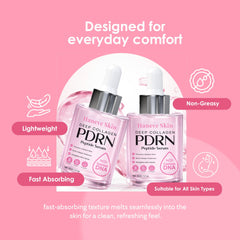 Haneve Skin daily AM PM routine setup with product and tools