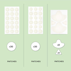 HANHOO extra-strength blemish patch provides targeted spot support.
