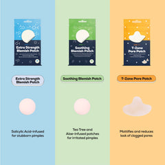 HANHOO forehead patch blends discreetly for all-day wear.