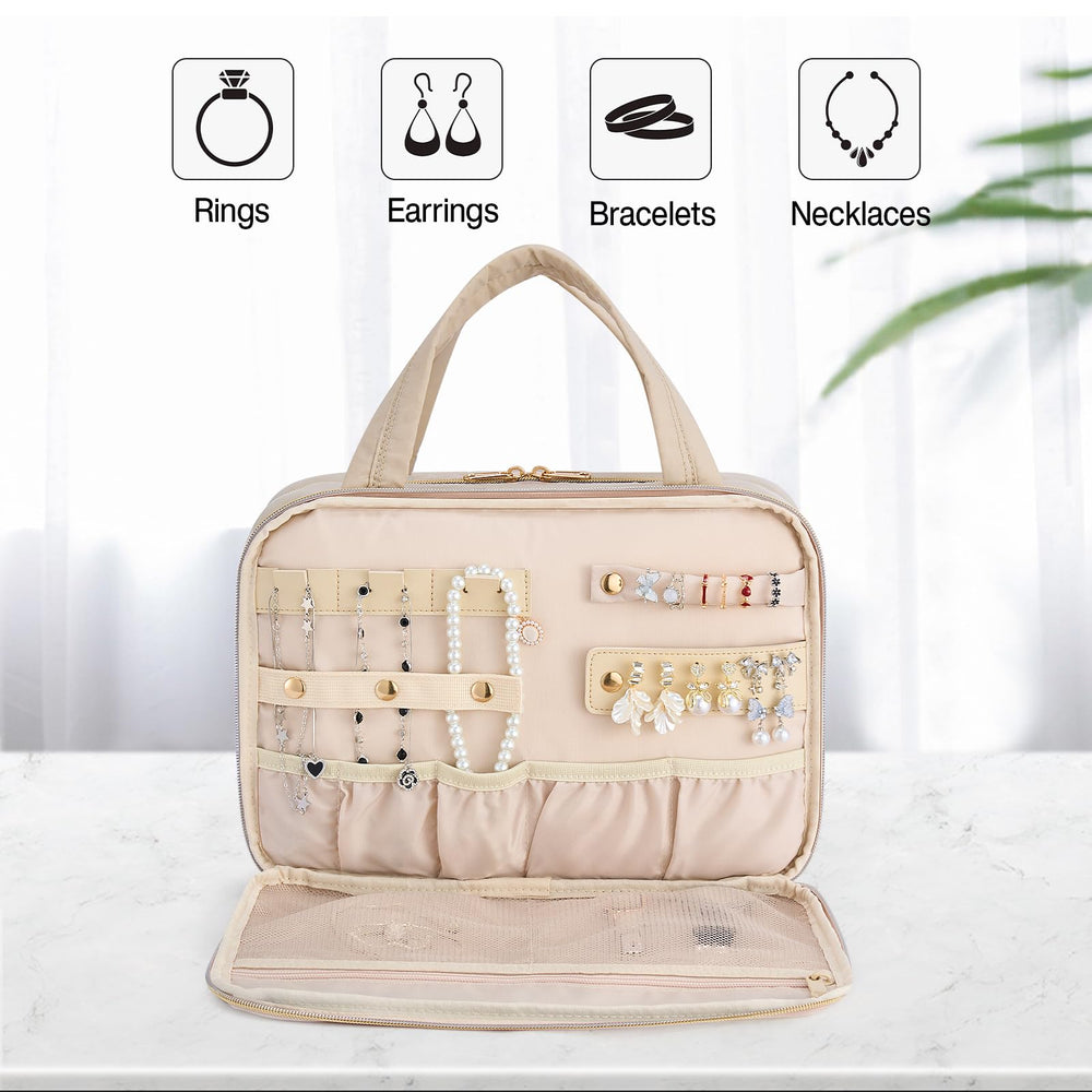 Hanke apricot bag fabric is water-resistant and easy to wipe clean