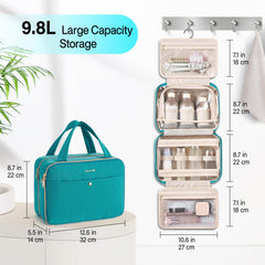 Hanke toiletry bag jewelry compartment suitable for necklaces and rings