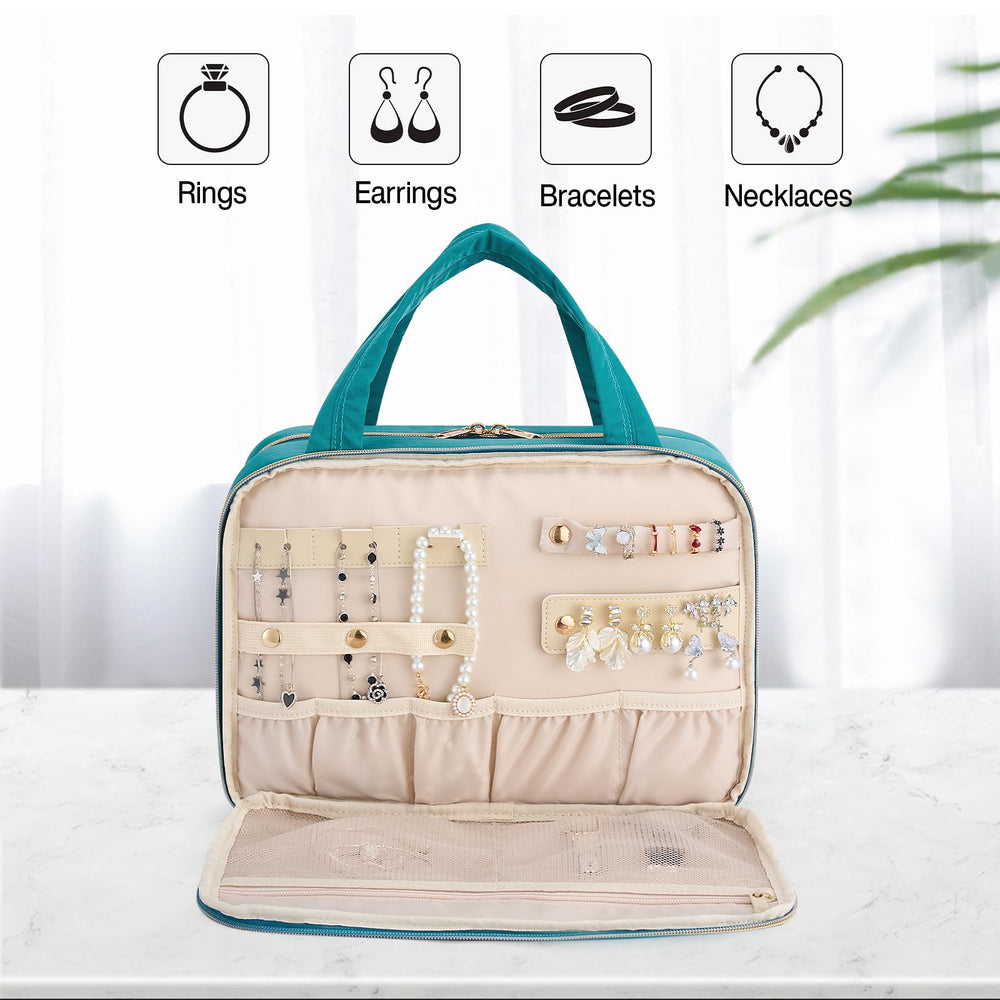 Hanke travel bag surface is water resistant and easy to wipe