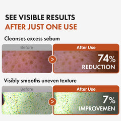 Oil emulsifies with water during double cleanse for a gentle rinse