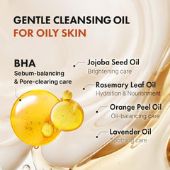 Gel-type oil texture leaves skin feeling balanced