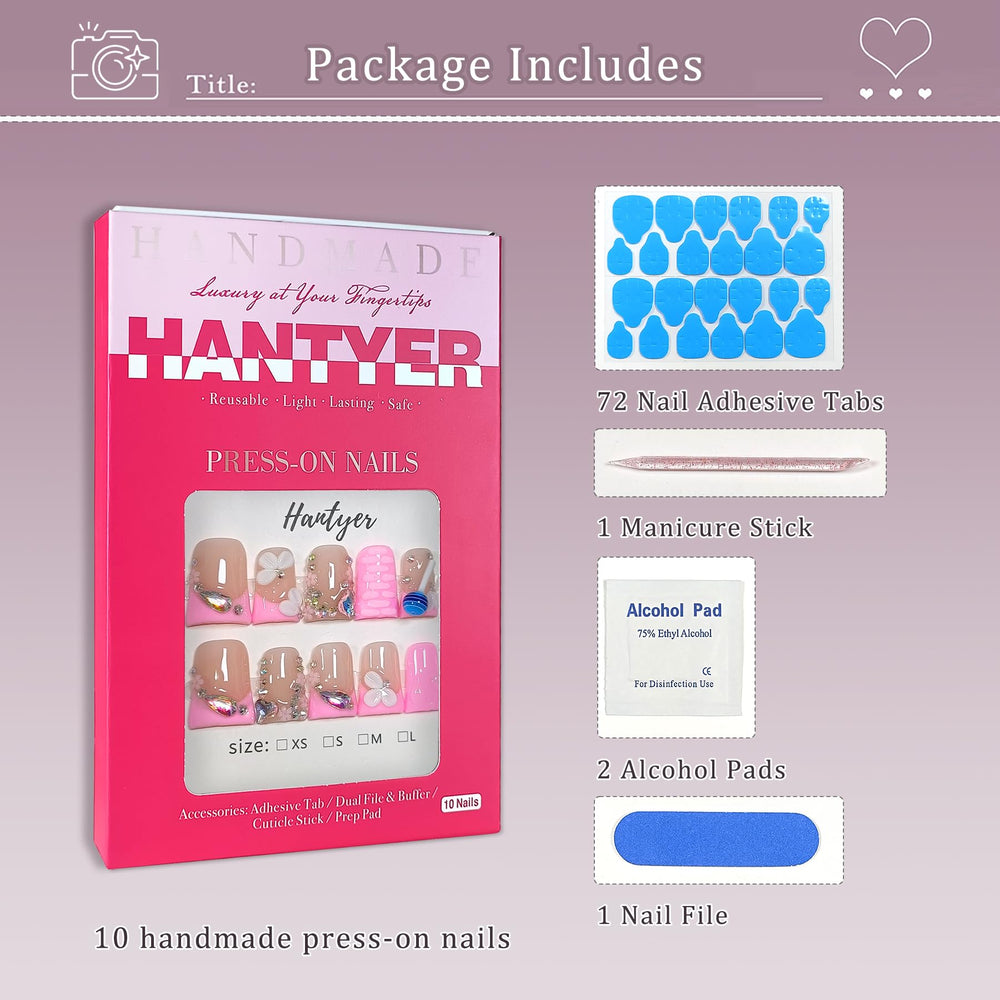 Hantyer reusable vegan and cruelty-free nails save time and money