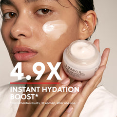 HANYUL fermented rice essence close-up highlights nutrient-rich hydration.
