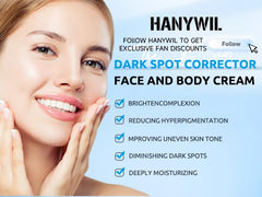 HANYWIL routine shot suggesting gradual tone improvement with consistent use.