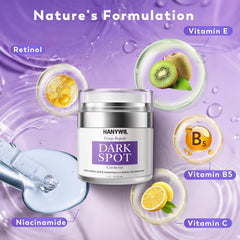 HANYWIL dark spot remover underarms area demonstrates discreet daily treatment for even tone.