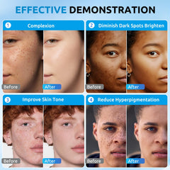 HANYWIL facial application close-up with smooth, even coverage.