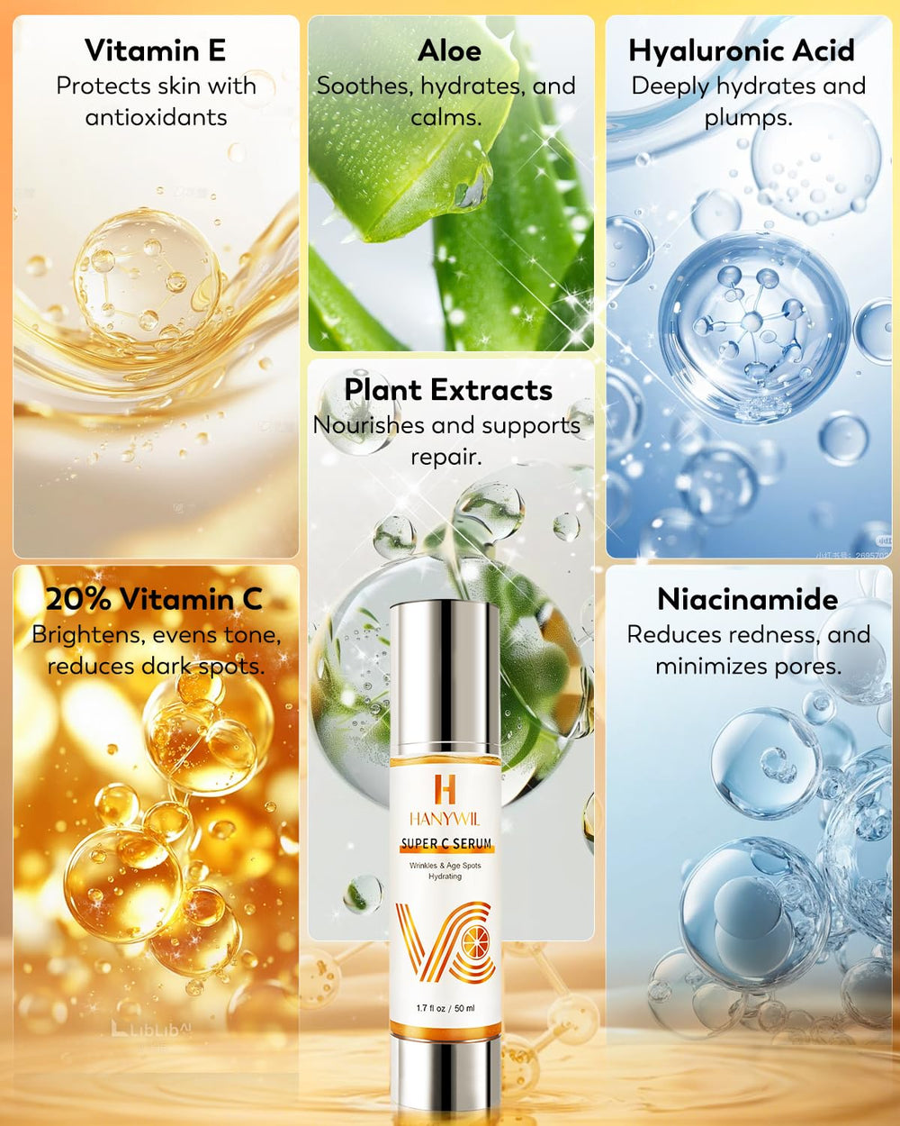 HANYWIL night-time application demonstrates skin repair and overnight support