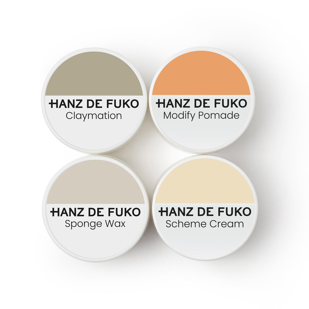 Hanz de Fuko Claymation jar offers high hold with a matte finish for flexible styling.