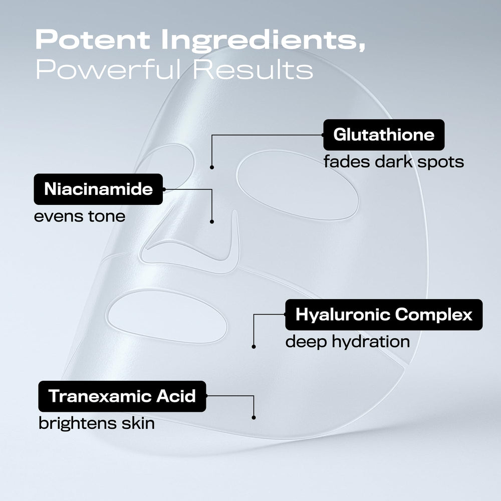 HAPA KRISTIN Glutathione Hydrogel Mask uses second-skin technology for seamless absorption.