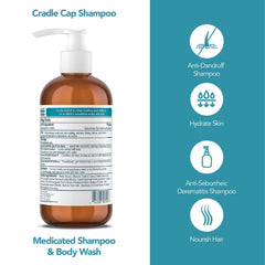 Happy Cappy medicated shampoo foaming action for scalp care