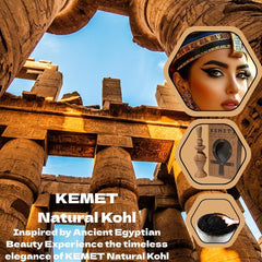 Pharaoh-label detail emphasizes authenticity and safe eye use.