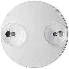 Harry D Koenig & Co round 5-inch magnification mirror close-up for precise grooming.