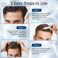 HASCURI ginger and batana oil repair blend for strengthened hair strands.