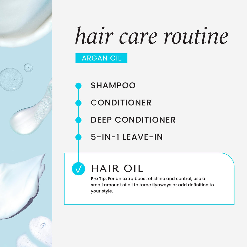 HASK Argan Repairing Hair Oil ingredients glow emphasizes nourishing oils