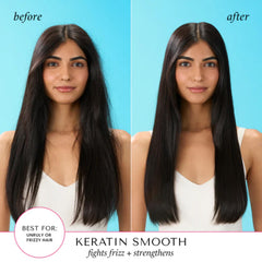 HASK hydrolyzed keratin infusion visible in spray bottle image