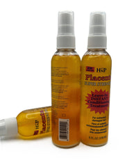 HASK Placenta leave-in conditioner ingredients close-up with hydrating potential.