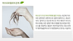 HASUO Herbal Essential Shampoo hair-wash application demonstrates gentle lather for daily use