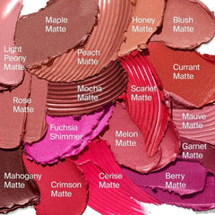 HAUS LABS Mauve Matte lip color with full-coverage feel on lips.