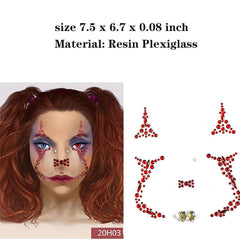 HavanySkr clown and skull designs offer edgy versatility for costumes and photos.