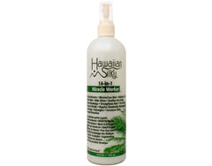 Close up of Hawaiian Silky shampoo lather on hair for gentle cleansing