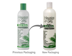 Lightweight non-greasy formula of Hawaiian Silky Miracle Worker conditioner.