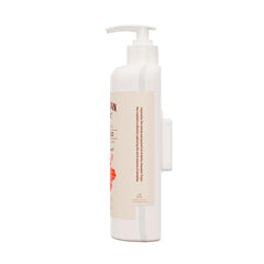 Hawaiian Tropic 380ml bottle mounted on wall ready for turnover.