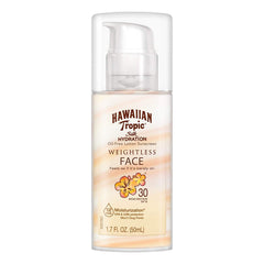 Cruelty-free Hawaiian Tropic sunscreen with broad-spectrum UVA/UVB protection