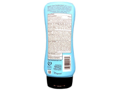 Close-up of texture on Hawaiian Tropic SPF 50 lotion for quick absorption.