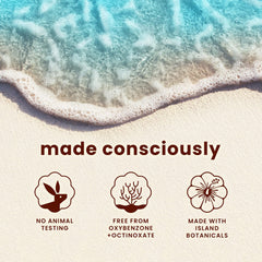 Hawaiian Tropic mango extract shea butter and vitamin E ingredients