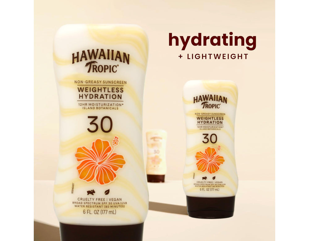Hawaiian Tropic Silk Hydration includes exotic botanicals for a premium sun care routine.