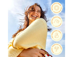 Hawaiian Tropic Silk Hydration bottle packaging emphasizes travel-friendly 6 oz size.