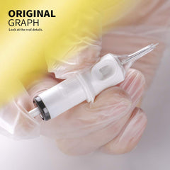 HAWINK 9 Magnum M-Taper cartridge supports smooth line work.